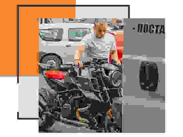 Перевозка мотоцикла по России - Услуги Перевозка-Лпв